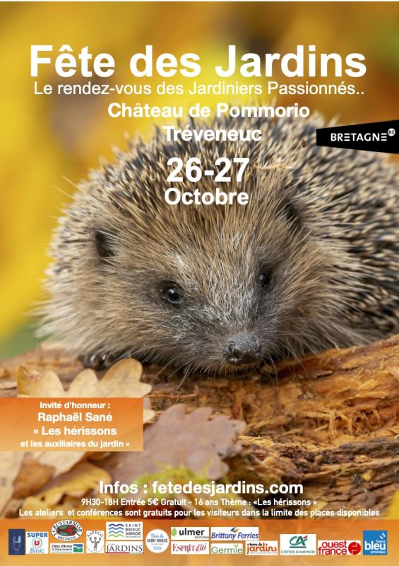 Fête des jardins octobre 2024 @ Château de Pommorio